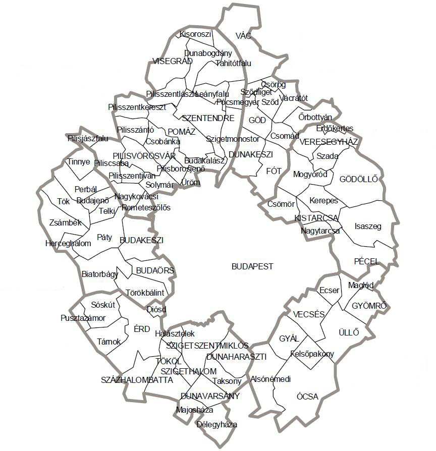 budapest és pest megye térkép Javítási terület budapest és pest megye térkép